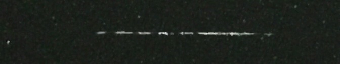 Unprocessed fireball image