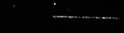 Unprocessed fireball image