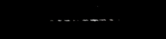 Processed fireball image