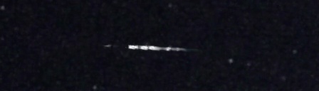 Unprocessed fireball image