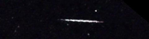 Unprocessed fireball image