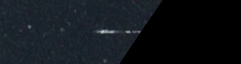 Unprocessed fireball image