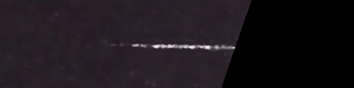 Unprocessed fireball image