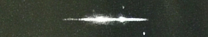 Unprocessed fireball image