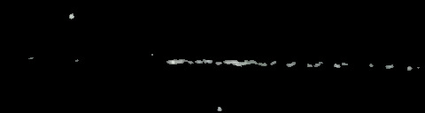 Processed fireball image