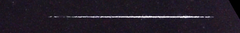 Unprocessed fireball image