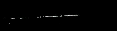 Processed fireball image