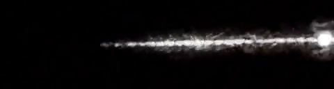 Unprocessed fireball image