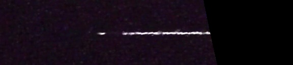 Unprocessed fireball image