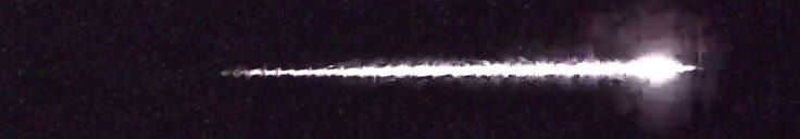 Unprocessed fireball image