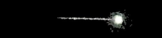 Processed fireball image