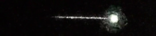 Unprocessed fireball image