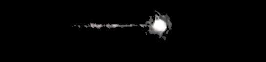 Processed fireball image