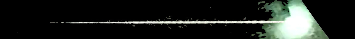 Processed fireball image