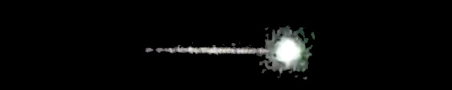 Processed fireball image