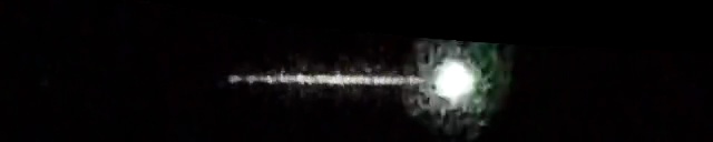 Unprocessed fireball image