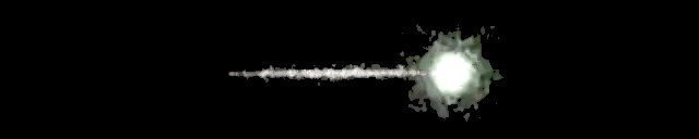 Processed fireball image