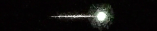 Unprocessed fireball image