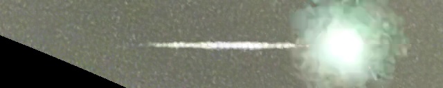 Unprocessed fireball image