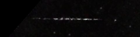 Unprocessed fireball image