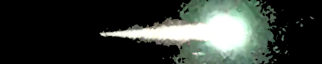 Processed fireball image