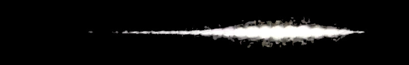 Processed fireball image