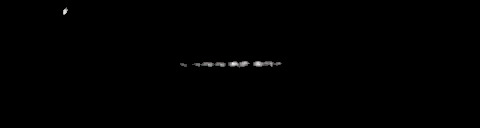 Processed fireball image