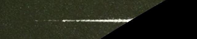 Unprocessed fireball image