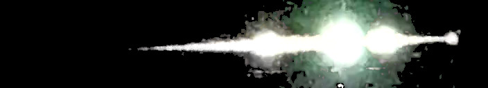 Processed fireball image