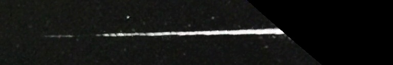 Unprocessed fireball image