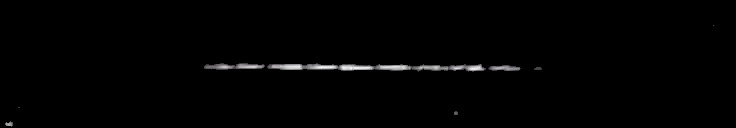 Processed fireball image