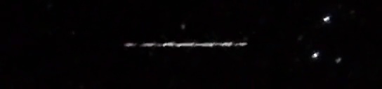 Unprocessed fireball image