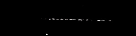 Processed fireball image