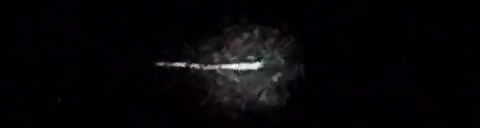 Unprocessed fireball image