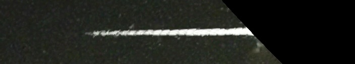 Unprocessed fireball image