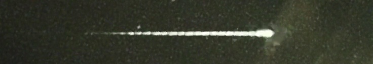 Unprocessed fireball image