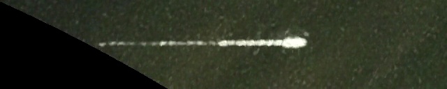 Unprocessed fireball image