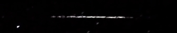 Unprocessed fireball image