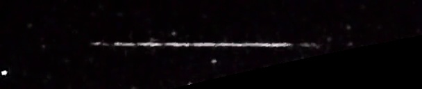 Unprocessed fireball image