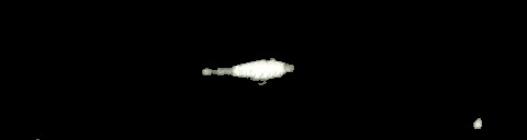 Processed fireball image