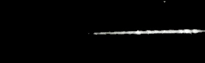 Processed fireball image