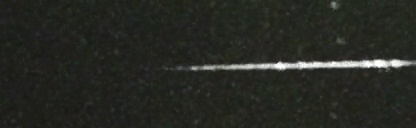 Unprocessed fireball image
