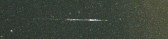Unprocessed fireball image