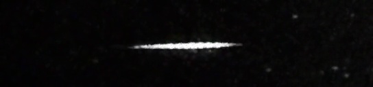 Unprocessed fireball image