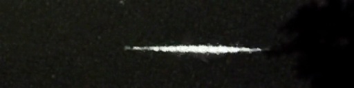 Unprocessed fireball image