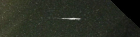 Unprocessed fireball image