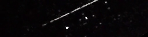 Unprocessed fireball image