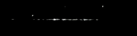 Processed fireball image