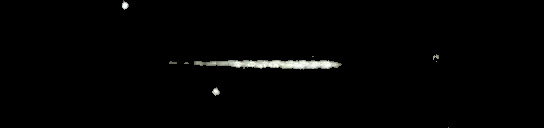 Processed fireball image