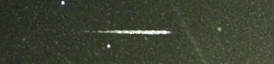 Unprocessed fireball image